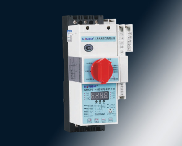NMCPS控制與保護(hù)開(kāi)關(guān)系列產(chǎn)品，主要適用于交流50Hz，額定電壓400V，額定電流自0.16A至125A電路中。用于接通、承載和分?jǐn)嗾l件下包括規(guī)定的過(guò)載條…